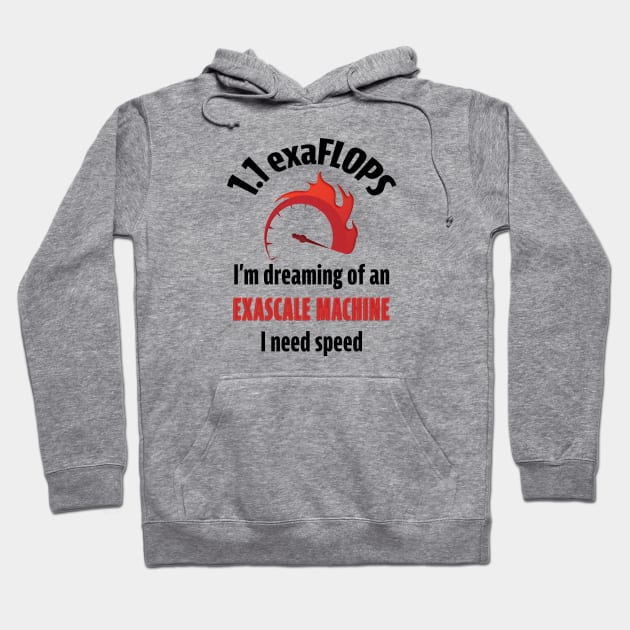 Exascale Machine Supercomputer Hoodie by UltraQuirky